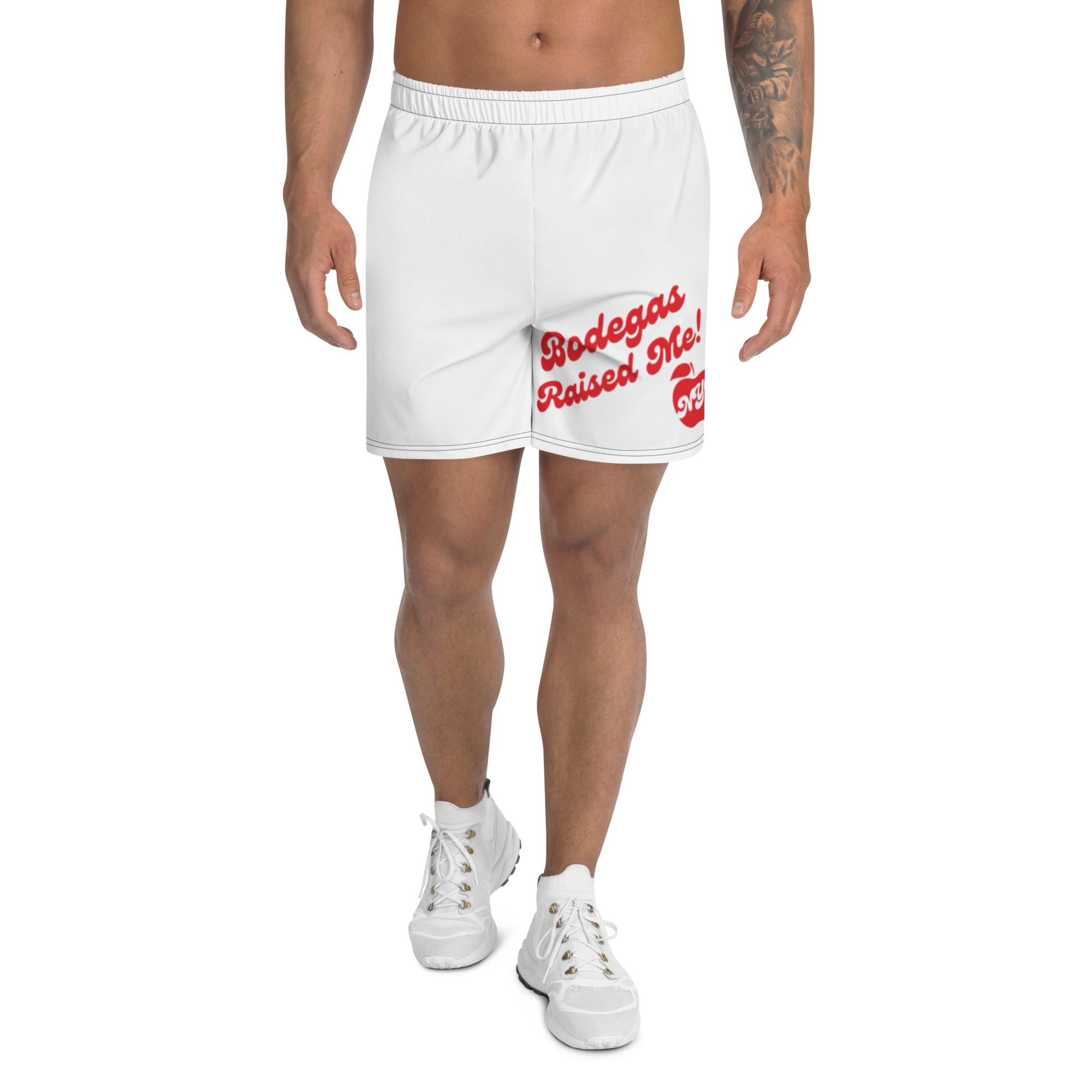 Bodega Raised Red Men's Athletic Long Shorts