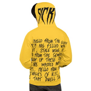 Fear City Yellow Hoodie